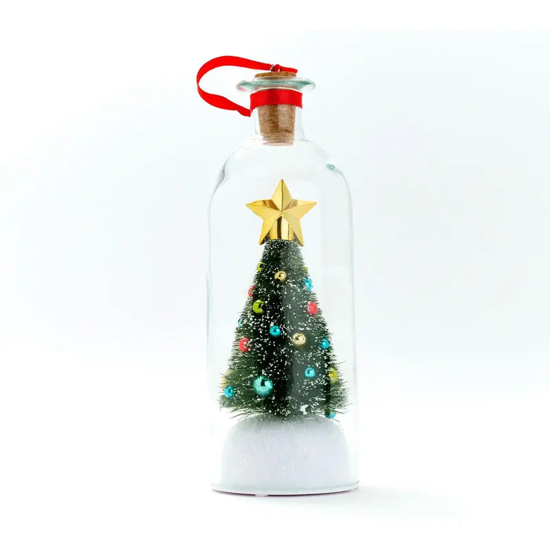 Mr. Christmas 8-Inch Recordable Message in a Bottle for Holiday Celebrations